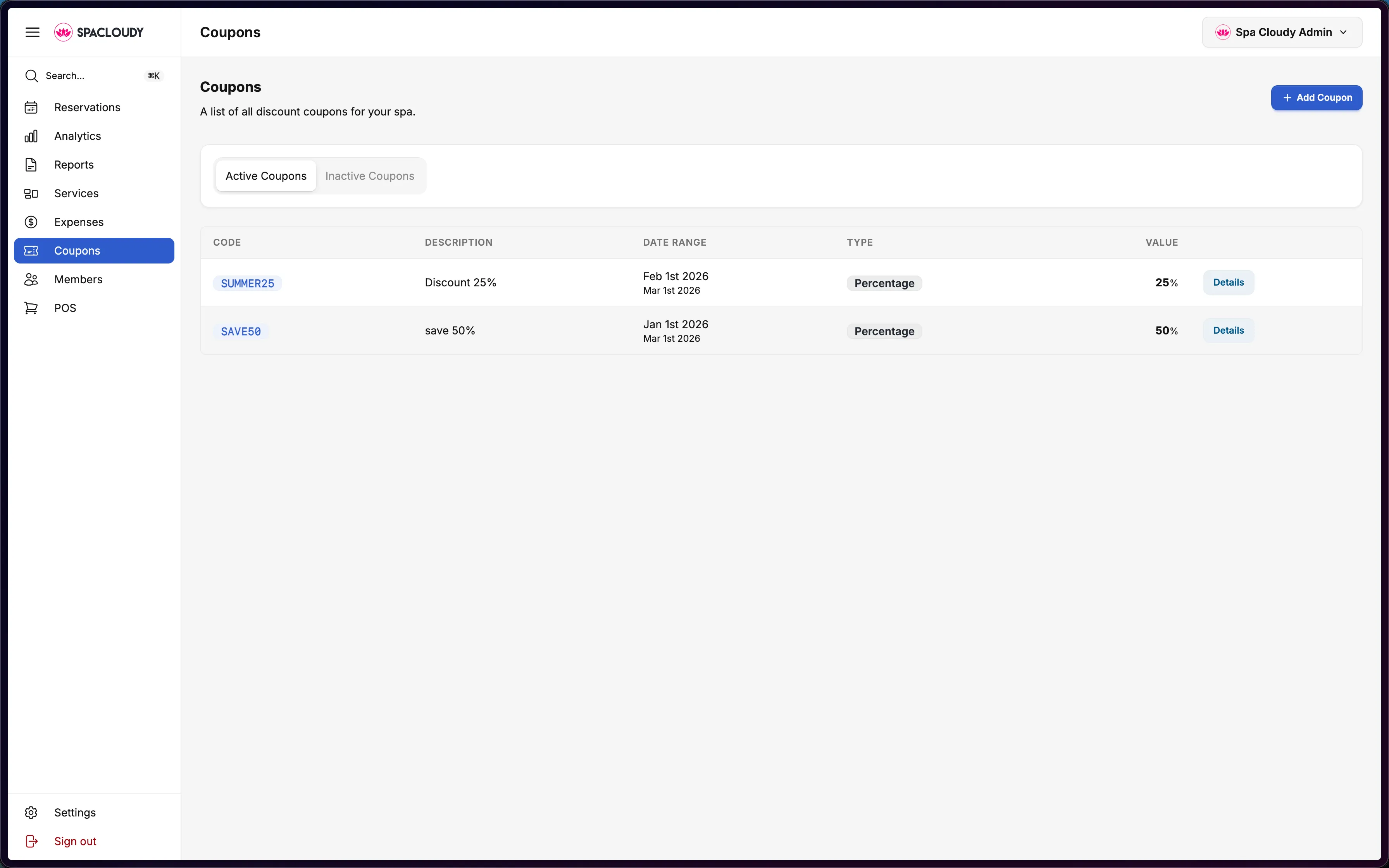 Coupons & Promotions